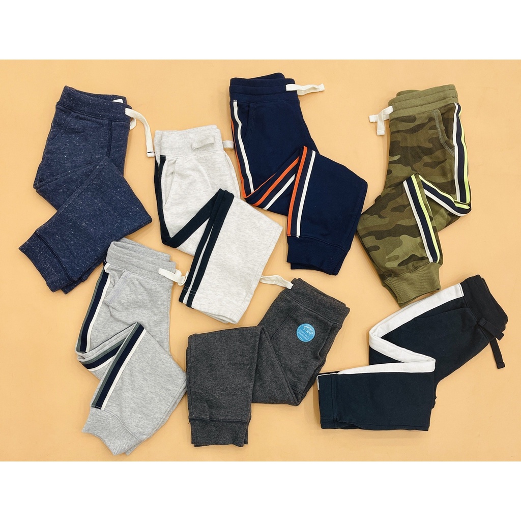 Quần Thun Joger Dài Xuất Khẩu Bé Trai