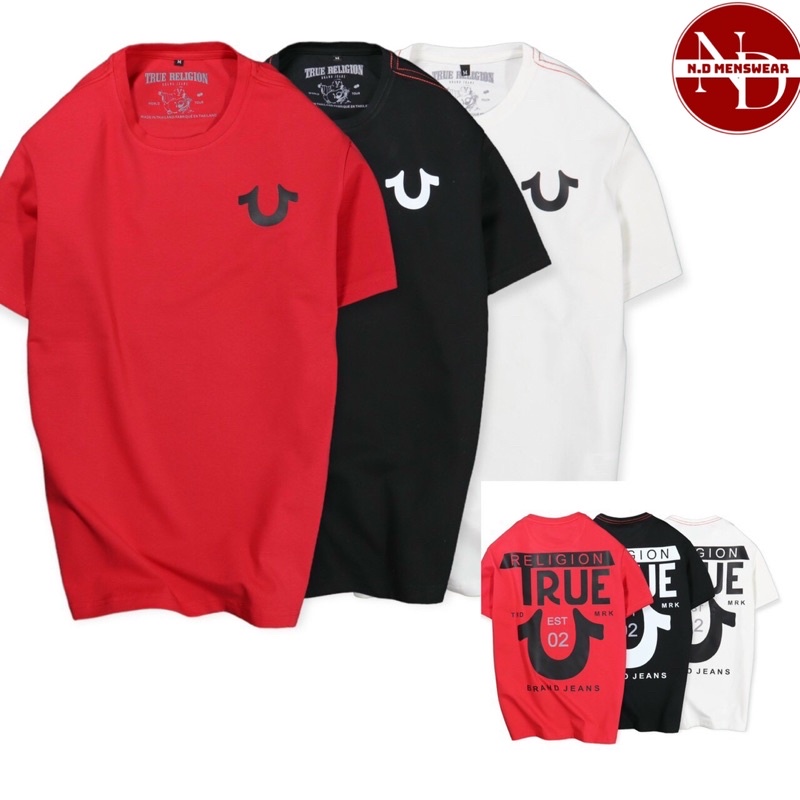 ÁO THUN NAM CỔ TRÒN RELIGION TRUE EST 02 - N.D Menswear