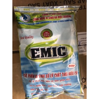 Chế phẩm sinh học EMIC ủ phân xử lý chất thải gói 200gr
