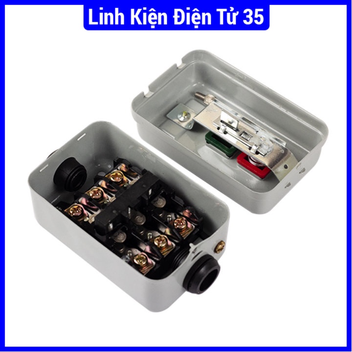 Công tắc nút nhấn 3 pha 380V KH305 tiện lợi 2 nút nhấn ON/OFF