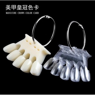 Móng sơn làm bảng mẫu móng