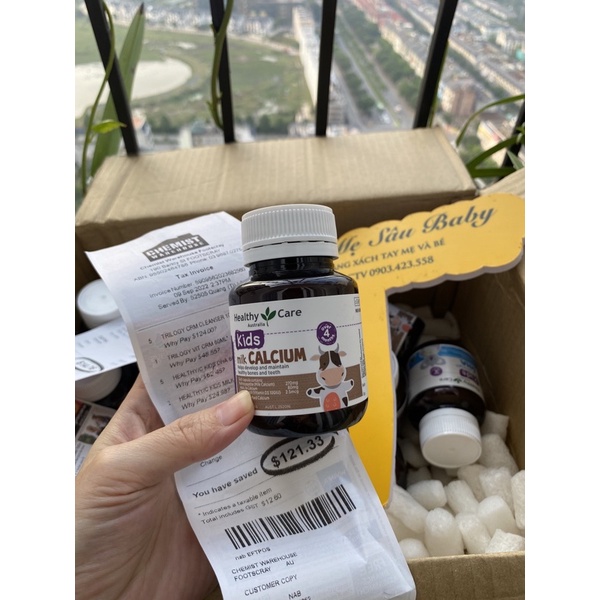 Canxi Milk healthy care 60 viên