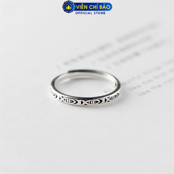 Nhẫn cá nhỏ chất liệu bạc Thái 925 thời trang phụ kiện trang sức nữ Viễn Chí Bảo N000596