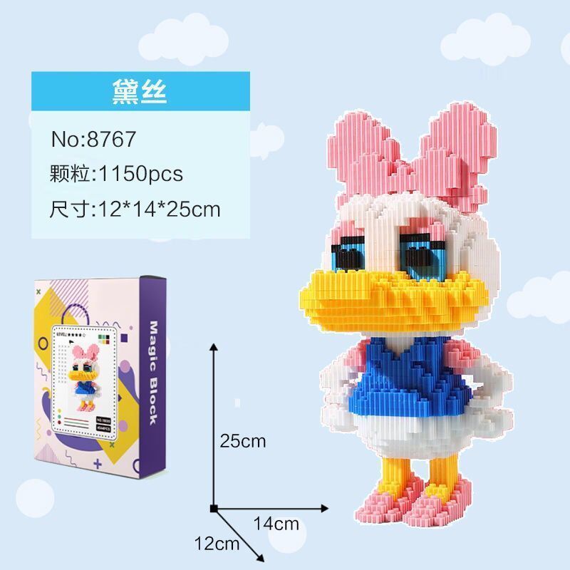 Disney Bộ Đồ Chơi Lắp Ráp Lego Mini Hình Chuột Mickey Minnie Dành Cho Bé