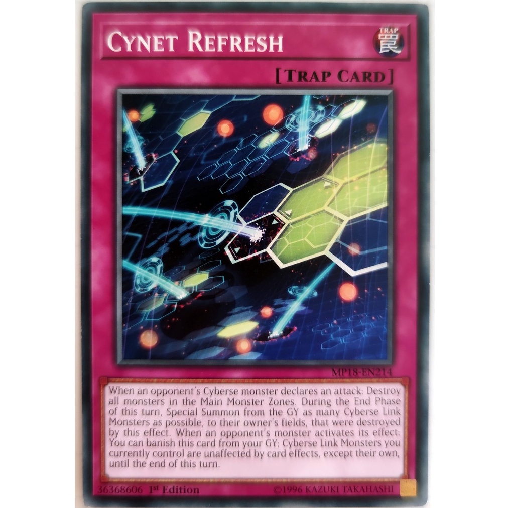 [Thẻ Yugioh] Cynet Refresh |EN| Common