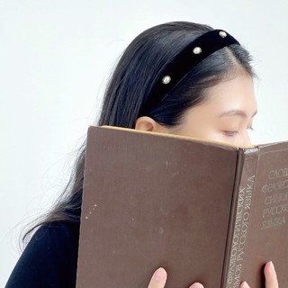 Cài tóc nhung Joy headband phong cách Hàn Quốc