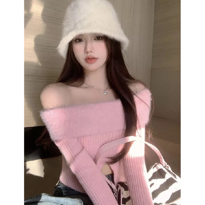 NRVP Áo Sweater Nữ Tay Dài Phong Cách Hàn Quốc Mừng Năm Mới 2023