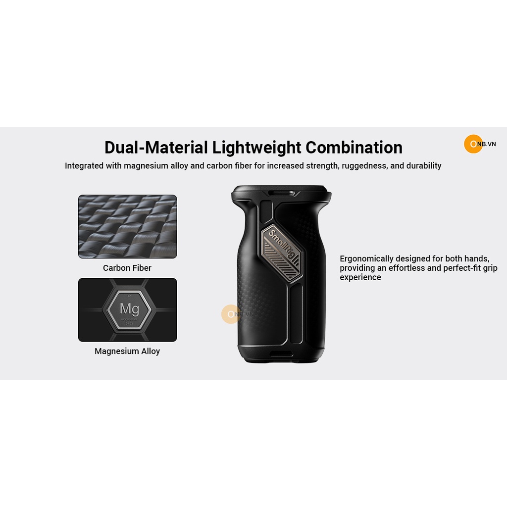 SmallRig Rotating NATO Side Handle Carbon 3847