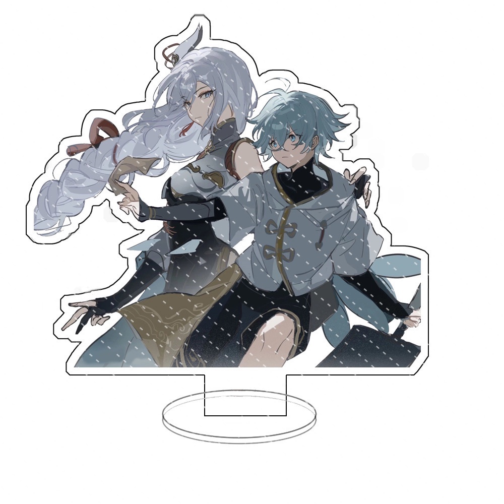 Giá Đỡ Mô Hình Nhân Vật YB2 Genshin Va Chạm Anime Đứng Được Keqing Xiao Sưu Tầm Trang Trí Nội Thất By
