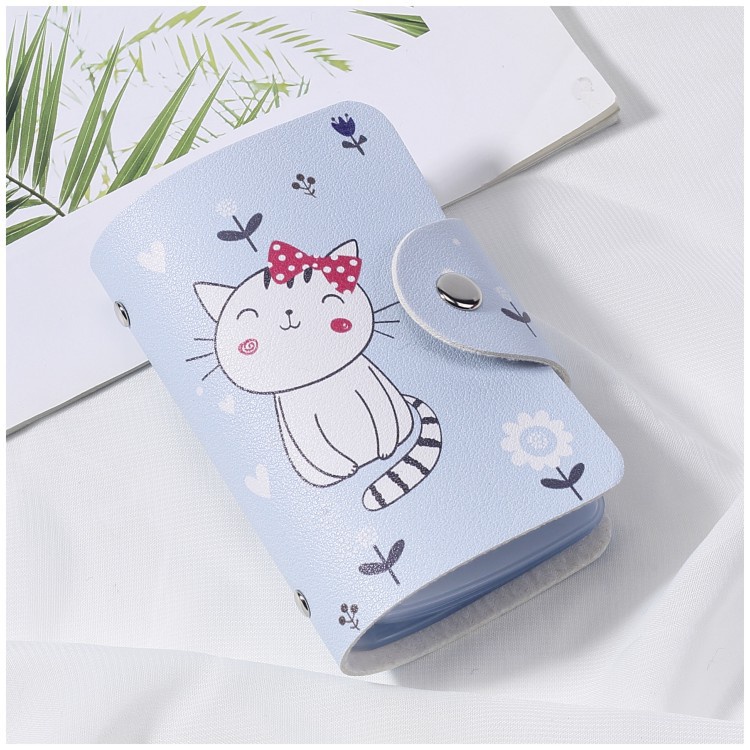 Ví Đựng Thẻ Đa Năng Cỡ Lớn In Hoạt Hình Doraemon Pikachu Dễ Thương Cho Nam Và Nữ