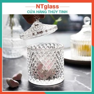 Thố mứt thủy tinh cao cấp