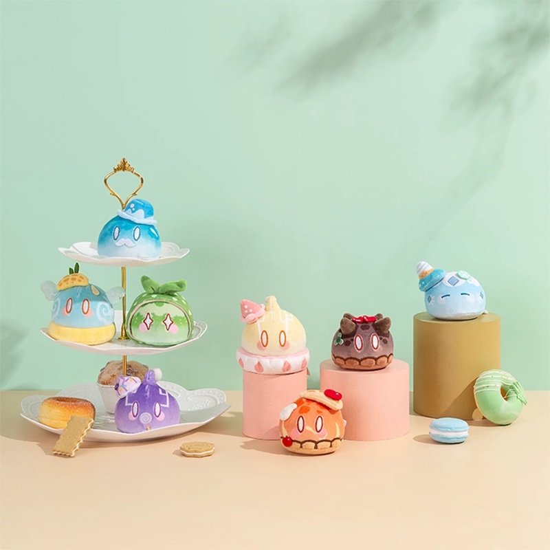 Búp Bê Slime Nhồi Bông Genshin Va Chạm Chính Thức Từ miHoYo