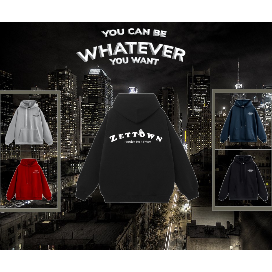 Áo Hoodie SIÊU DÀY DẶN Local Brand Zettown Unisex Premium Basic
