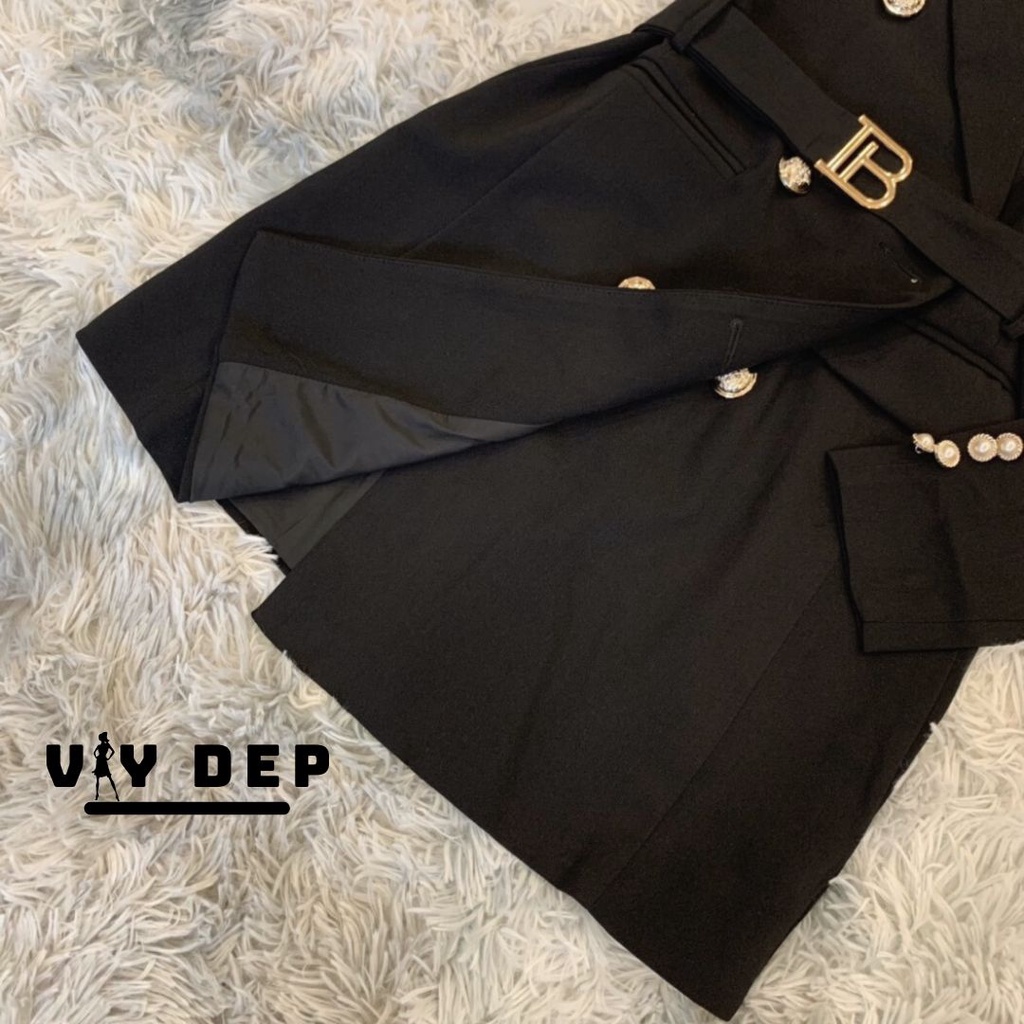 Váy vest đai B chuẩn form sang trọng