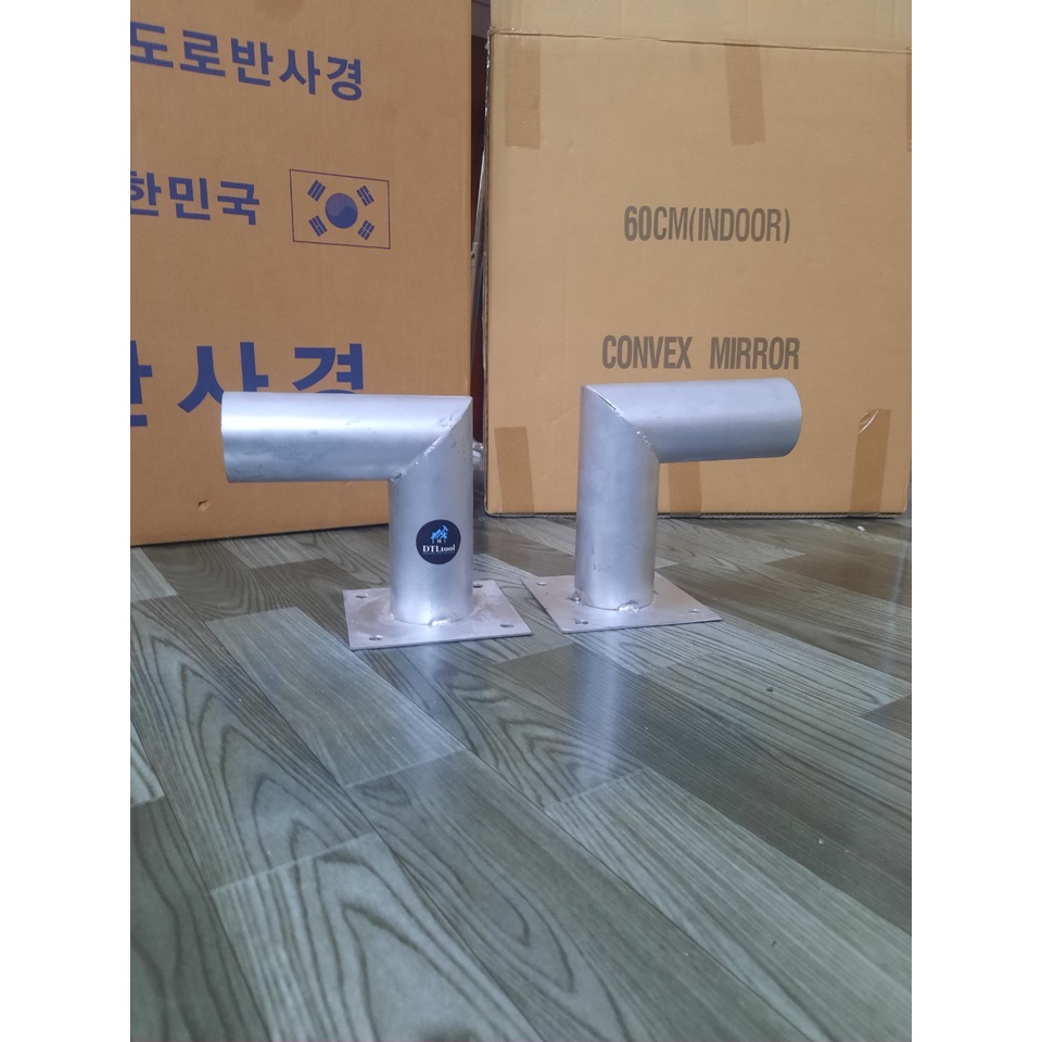 Giá đỡ treo gương cầu lồi. Treo gương cầu giao thông 190x200mm