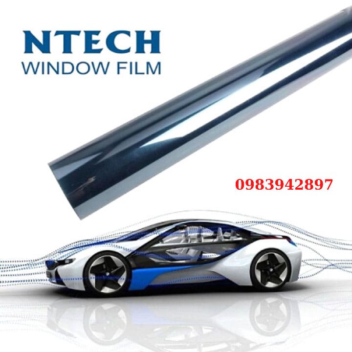 Phim Cách Nhiệt Ô TÔ dán kính lái - Phim cách nhiệt Hàn Quốc Ntech Chính Hãng 100%