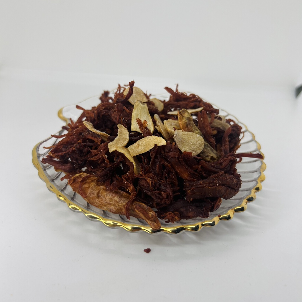 KHÔ HEO CHÁY TỎI - Monmon Food