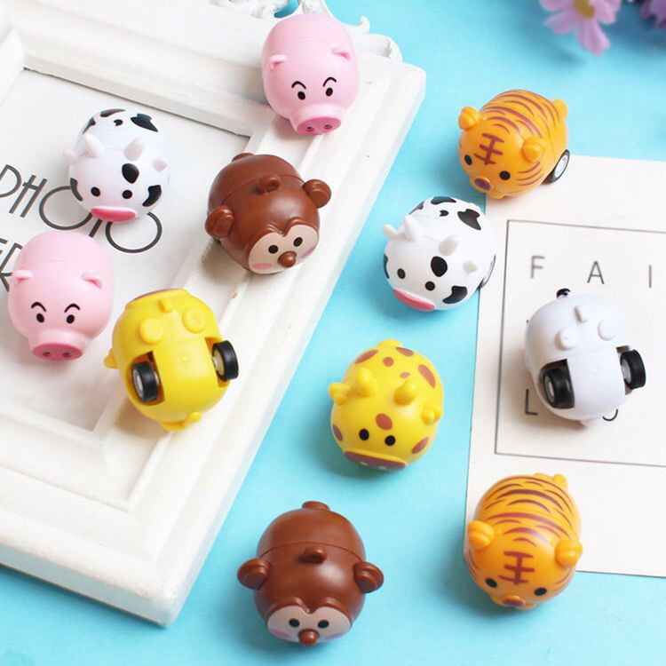 Xe Thú Mini Chạy Cót Hình Động Vật Siêu Dễ Thương Cho Bé HÀNG LOẠI 1