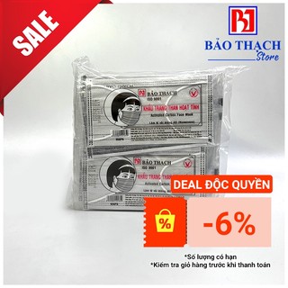 Túi khẩu trang Bảo Thạch than hoạt tính (50 cái riêng lẻ/ túi)
