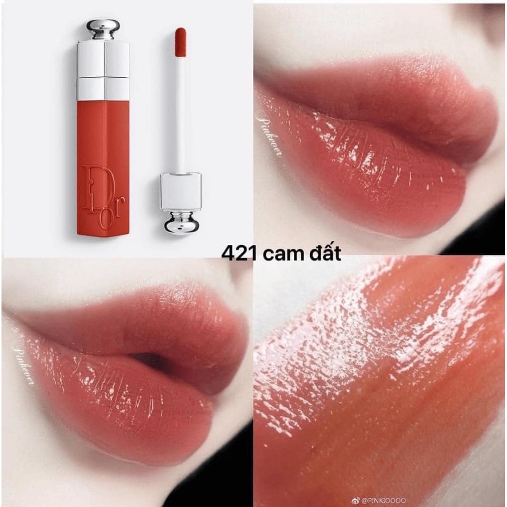 Son xăm D.i.o.r tatoo 421 nature beige cao cấp mới toanh mẫu 2022 tone cam nâu đất cực tây, hợp với nhiều tông da