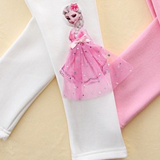 Quần Legging Elsa Cho Bé Gái