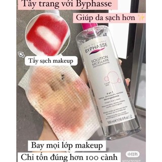 Nước Tẩy Trang Byphasse Make Up Remover 500ml - Nước tẩy trang Byphasse 500ml Đủ Mã