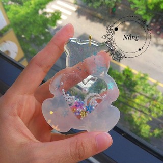 Móc khoá shaker gấu