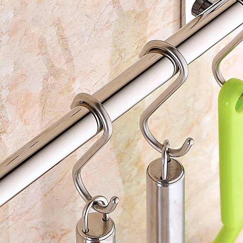 Combo10 Móc Treo Chữ S HADOCHI Inox Đầu Tròn Siêu Chắc