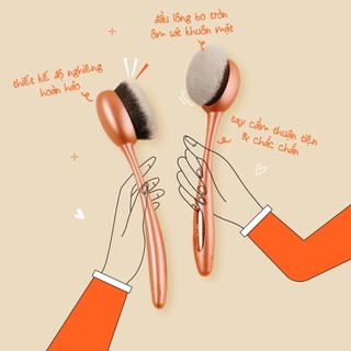 Real Techniques - Cọ Đánh Kem Nền Real Techniques Blend + Blur Foundation