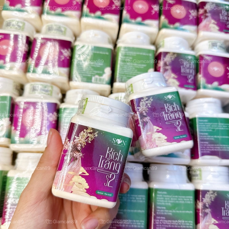 KÍCH TRẮNG S2 CÔ TIÊN CHÍNH HÃNG HỦ 150G