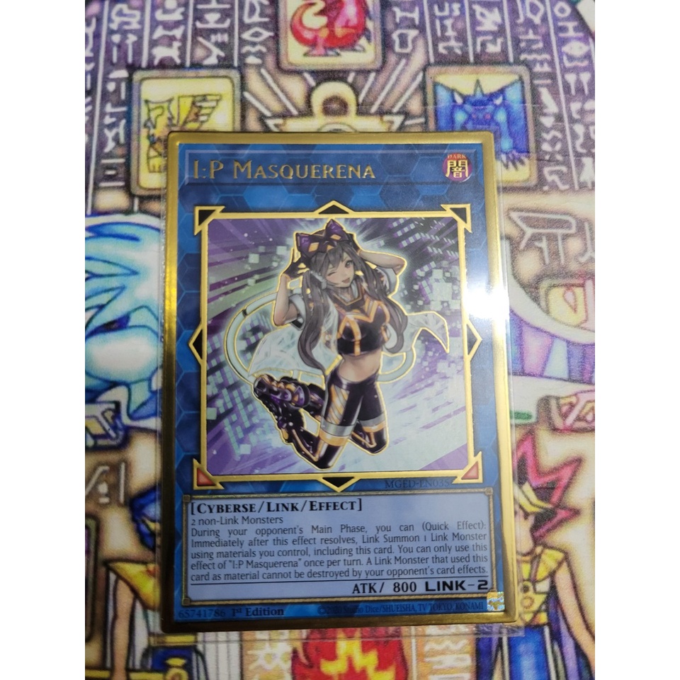 Thẻ bài Yugioh - TCG - I:P Masquerena / MGED-EN035