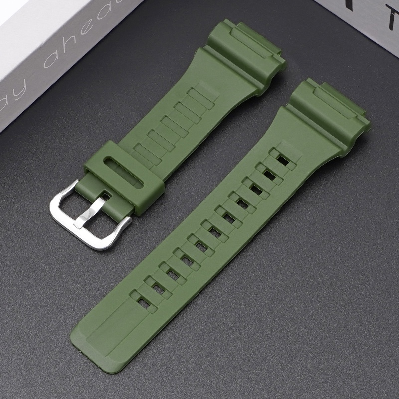 Dây đeo Silicone cho Casio AQ-S810 AEQ-110 MCW-200H YIFILM