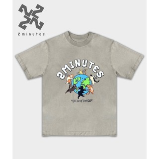Áo thun 2Minutes Mèo thiên thần Unisex Form Oversize
