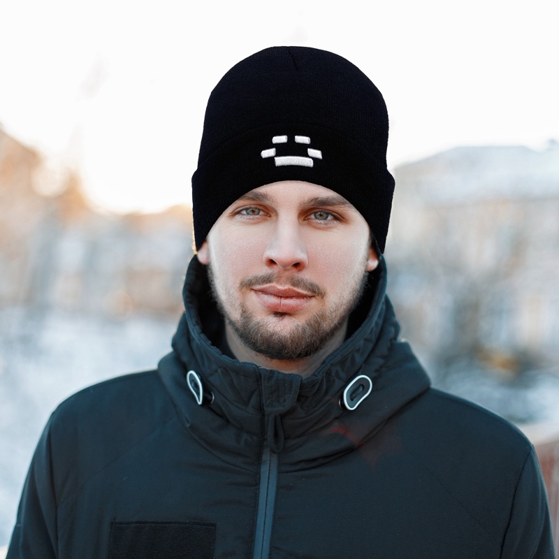 Mũ Len Beanie Màu Sắc Nhã Nhặn