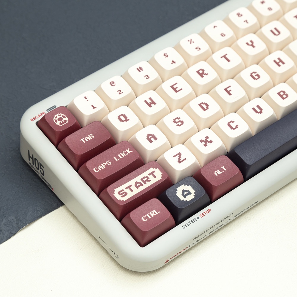 Classic FC Keycaps XDA Profile Phong Cách Retro PBT Dye Sub Bàn Phím Cơ Keycap
