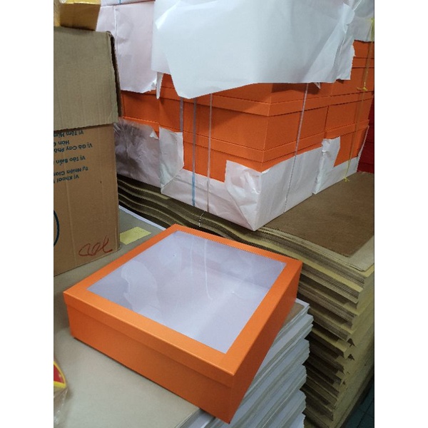 Hộp quà tết kiếng trong 41x41x12
