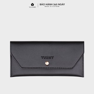 Ví da nữ Yuumy viền chỉ nổi YV9