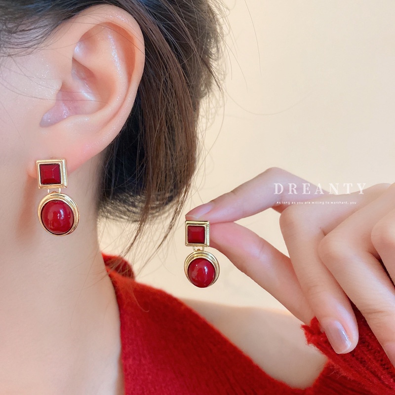 Bông Tai Bạc Hình Thỏ Năm Mới Thiết Kế Độc Đáo Dễ Phối Đồ