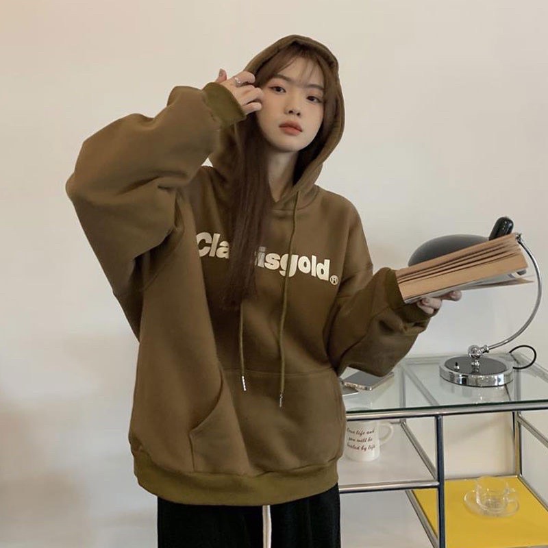 Áo hoodie Clami mũ 2 lớp TH6