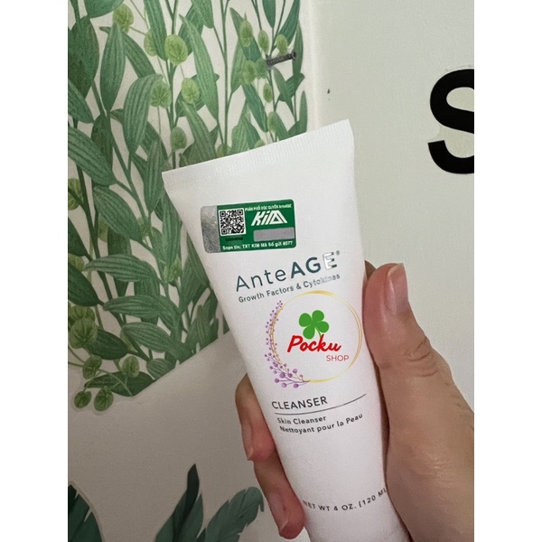 Sữa Rửa Mặt Dịu Nhẹ Ante Age MD Cleanser Dành Cho Mọi Loại Da 120ml
