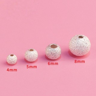 [S925] Charm bạc bi cát ánh kim - MH014 MOCHUONG JEWELRY