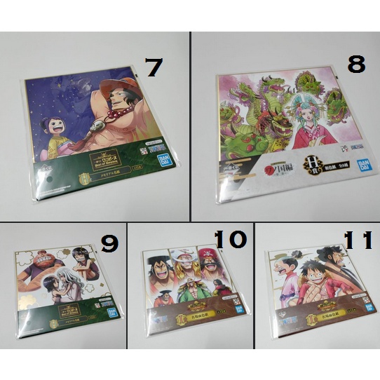 One Piece Memorial Shikishi kích cỡ 20x20cm