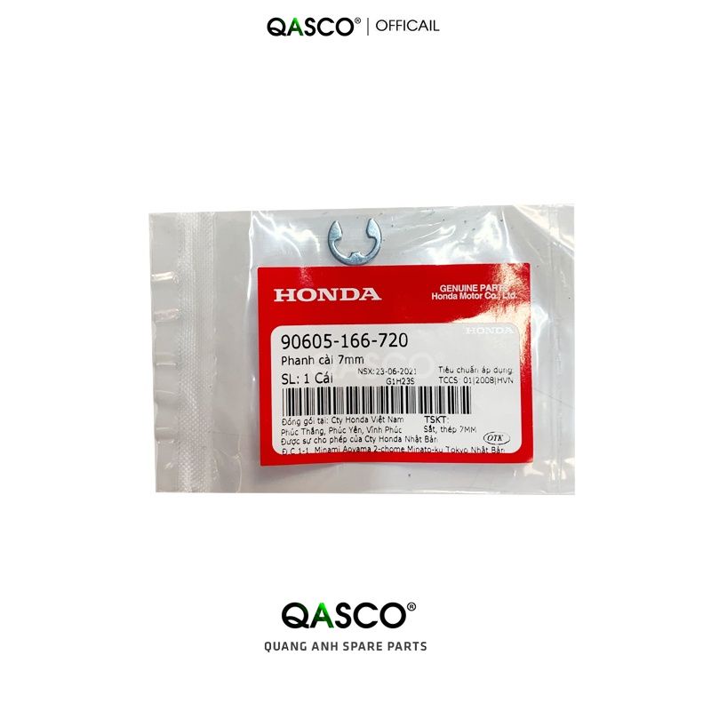 (90605166720)Phanh cài HONDA cỡ 7mm (1096)