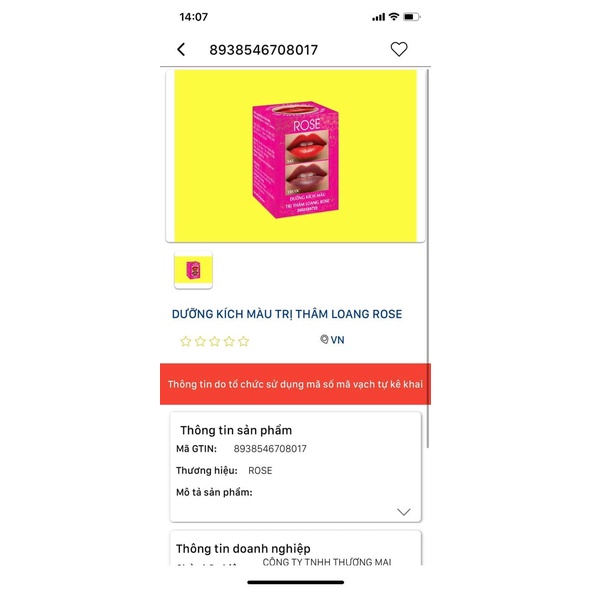 DƯỠNG KÍCH MÀU THÂM LOANG ROSE DÙNG SAU PHUN XĂM