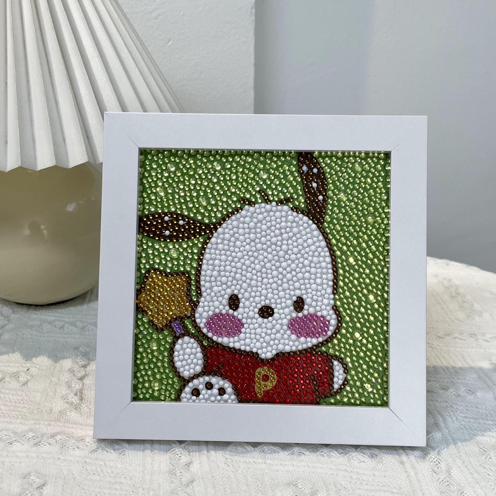 Bộ Tranh Đính Đá Tự Làm Thủ Công Diy Dành Cho Trẻ Em Và Bé Gái