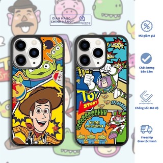 Ốp lưng iP Toy Story, Woody và Buzz Lightyear, Ốp lưng hoạt hình chống sốc toàn diện