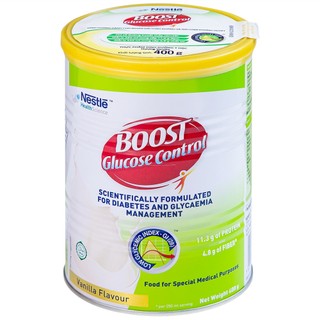 Sữa nestle boost glucose control - dinh dưỡng chuyên biệt dành cho người đái tháo đường và rối loạn đường huyết