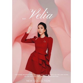 Đầm VELIA DRESS, đính kết , độc lạ ,  sang trọng đi tiệc đi chơi  LEMINA .