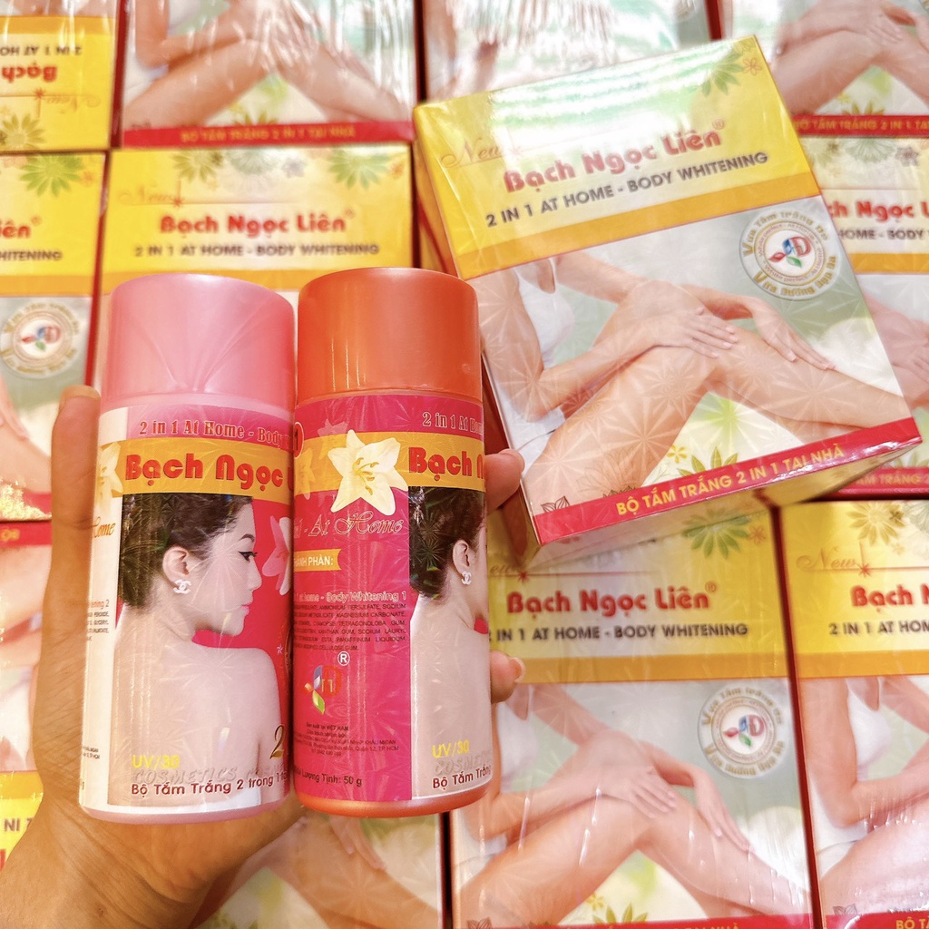 Tắm trắng body Bạch Ngọc Liên 2in1
