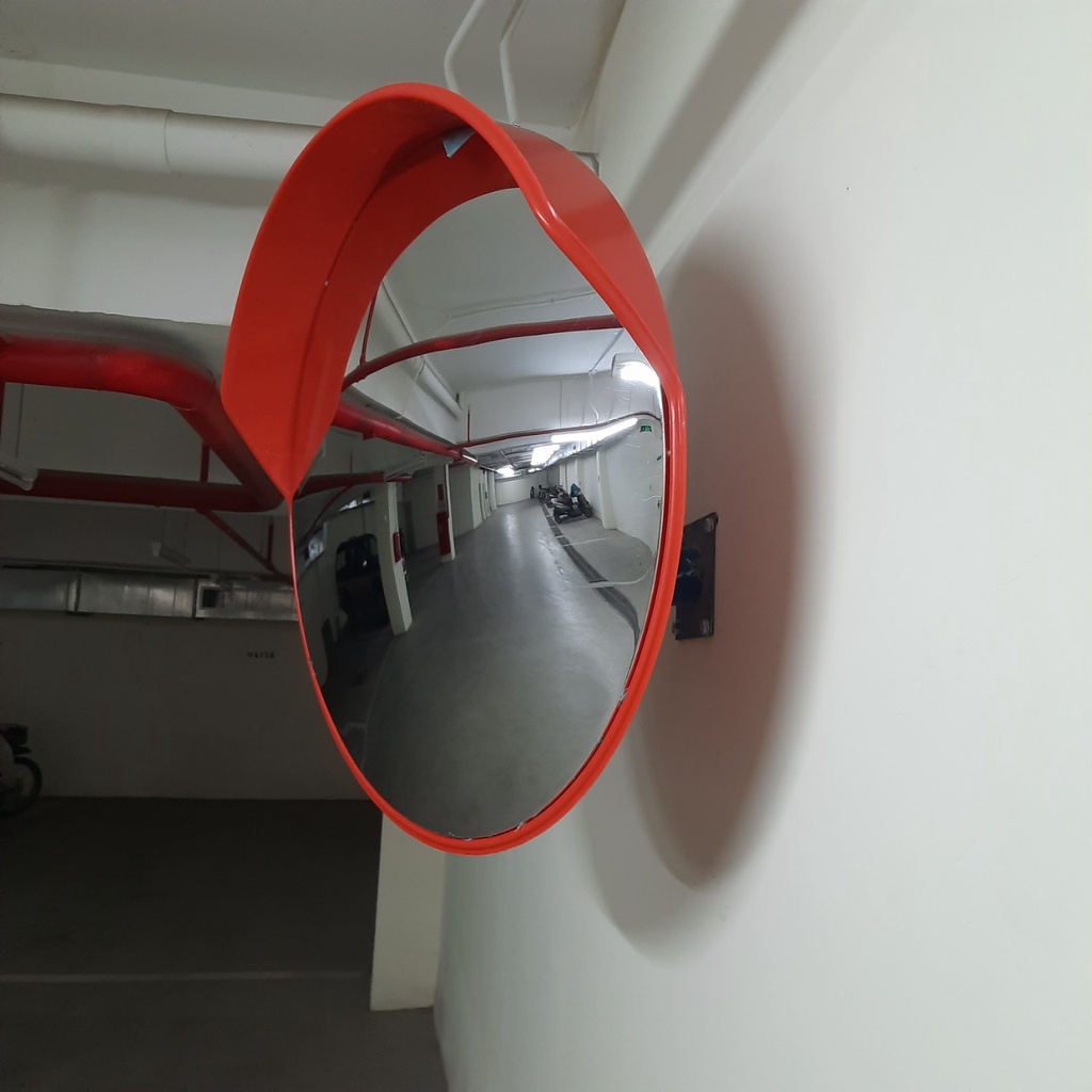 Giá đỡ treo gương cầu lồi. Treo gương cầu giao thông 190x200mm
